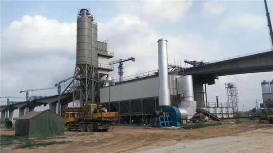 calidad  40-400TPH Asphalt Batch Mix Plant With Hot Aggregate Bin Fully Automated fábrica