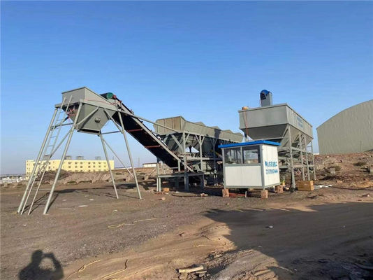 planta de mezcla móvil del suelo 500t/H para la instalación fácil de la construcción de puentes