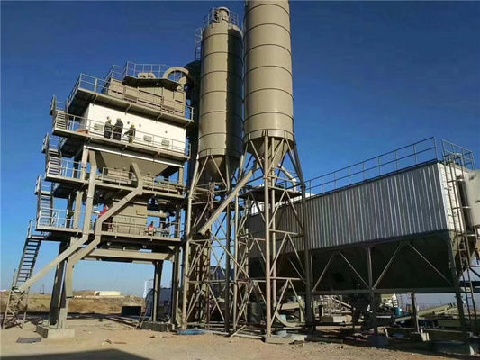 Planta de mezcla bituminosa amistosa de Eco 220V 480V para el tamaño global 0-60m m