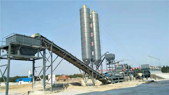Construcción de carreteras Planta mezcladora de suelo estabilizado con agua Planta dosificadora en el sitio
