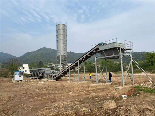 600t/H estabilizó el agua de mezcla de la estación del suelo estabilizó la maquinaria de mezcla de la capa