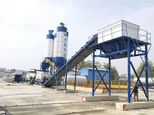 El control automatizado estabilizado mancha la planta de mezcla 115KW-200KW de la construcción de carreteras de la estación