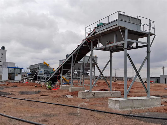 Eficacia alta de medición automatizada de la planta de mezcla del cemento del suelo 140KW 500t/H