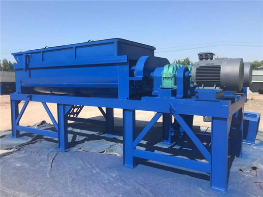 Máquina de procesamiento por lotes por lotes del mezclador de la planta del motor doble para la planta de mezcla del cemento del suelo