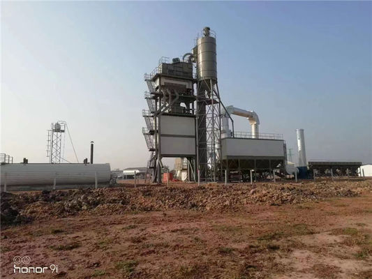 Planta Asphalt Plant inmóvil 160TPH de la mezcla del lote del betún de la alta precisión