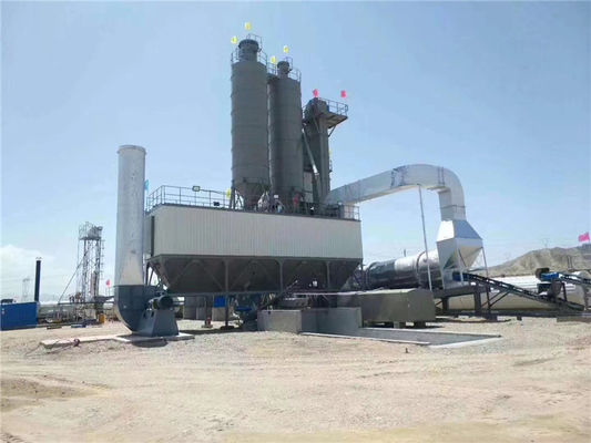 Planta inmóvil 360KW de la mezcla de Asphalt Mixing Plant Bitumen Hot de la construcción de la carretera