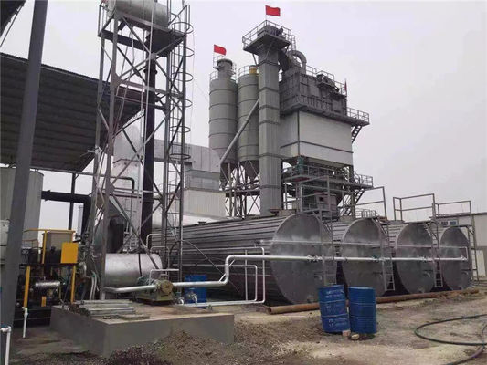 Construcción de caminos municipal de Asphalt Batch Mix Plant 40TPH de la pequeña escala