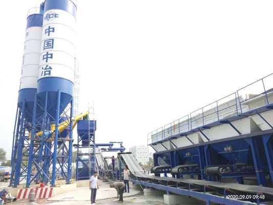 Sala de control única de la planta de mezcla de suelo estabilizada de 60 m3/h