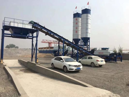 Planta de mezcla de suelo estabilizada de 75 m3/h para proyectos de construcción