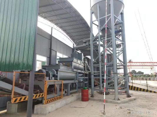 Planta de mezcla de tierra estabilizada móvil de hormigón Energía eléctrica