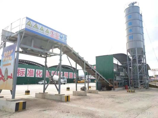 Planta profesional de mezcla de suelo estabilizado de hormigón con larga vida útil