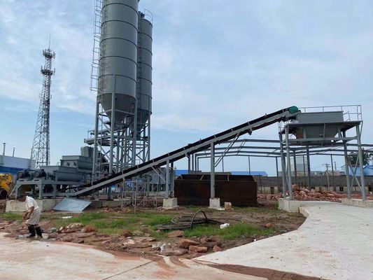 Planta de mezcla de suelo estabilizada de alta capacidad de 300-600 t/h con proceso de producción estable