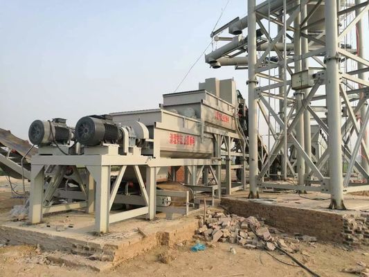 Planta de mezcla de suelo móvil personalizable para proyectos de construcción